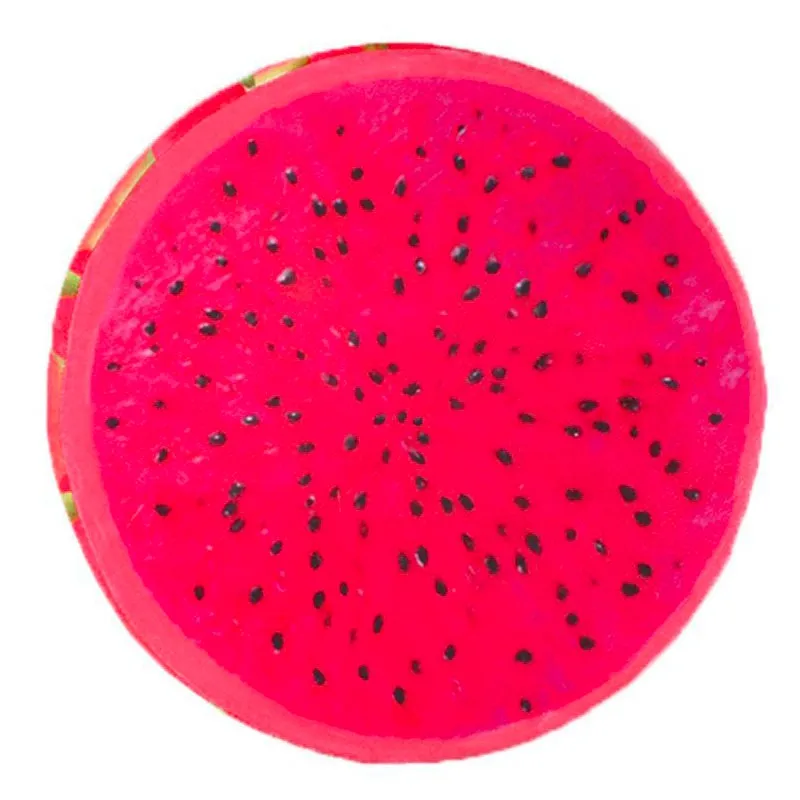 30cm Pitaya Горячая Распродажа дешевая 30 см Новая креативная 3D подушка в виде фрукта офисное кресло задняя подушка, домашний диван Подушка плюшевая игрушка - Цвет: 30cm Pitaya