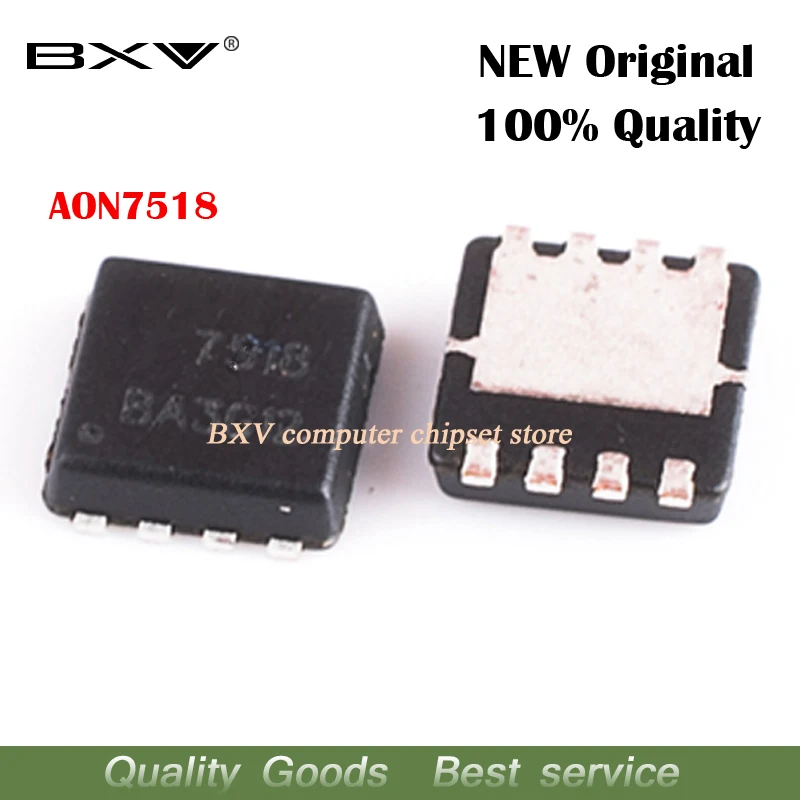 Бесплатная доставка 5 шт. AON7518 AO7518 7518 MOSFET QFN 8 новый оригинальный| |