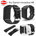 2018для Garmin vivoactive HR силиконовые смарт часы ремешок Браслет Регулируемый стильный сменный Браслет аксессуар