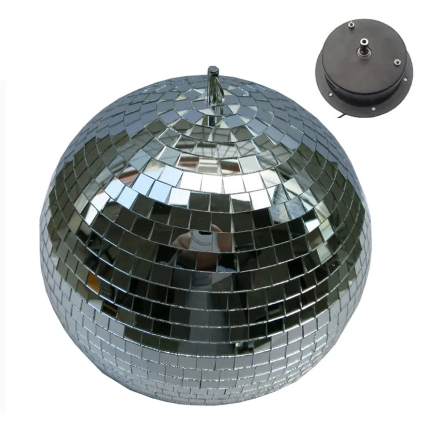 Вращающийся Зеркальный Шар BEIAIDI D20CM из светоотражающего стекла с моторным