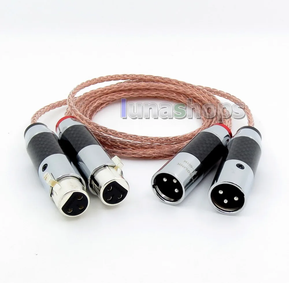 LN005774 1 2 m Acrolink FP 9133AG 8 ядер XLR 3 контакта штекер наружный для динамика кабель Hi Fi (AG) (A