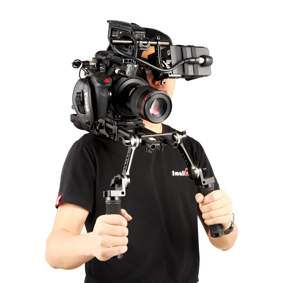 SmallRig 360 градусов Поддержка EVF для монитора Canon C200 с стержнем 15 мм и рейкой NATO