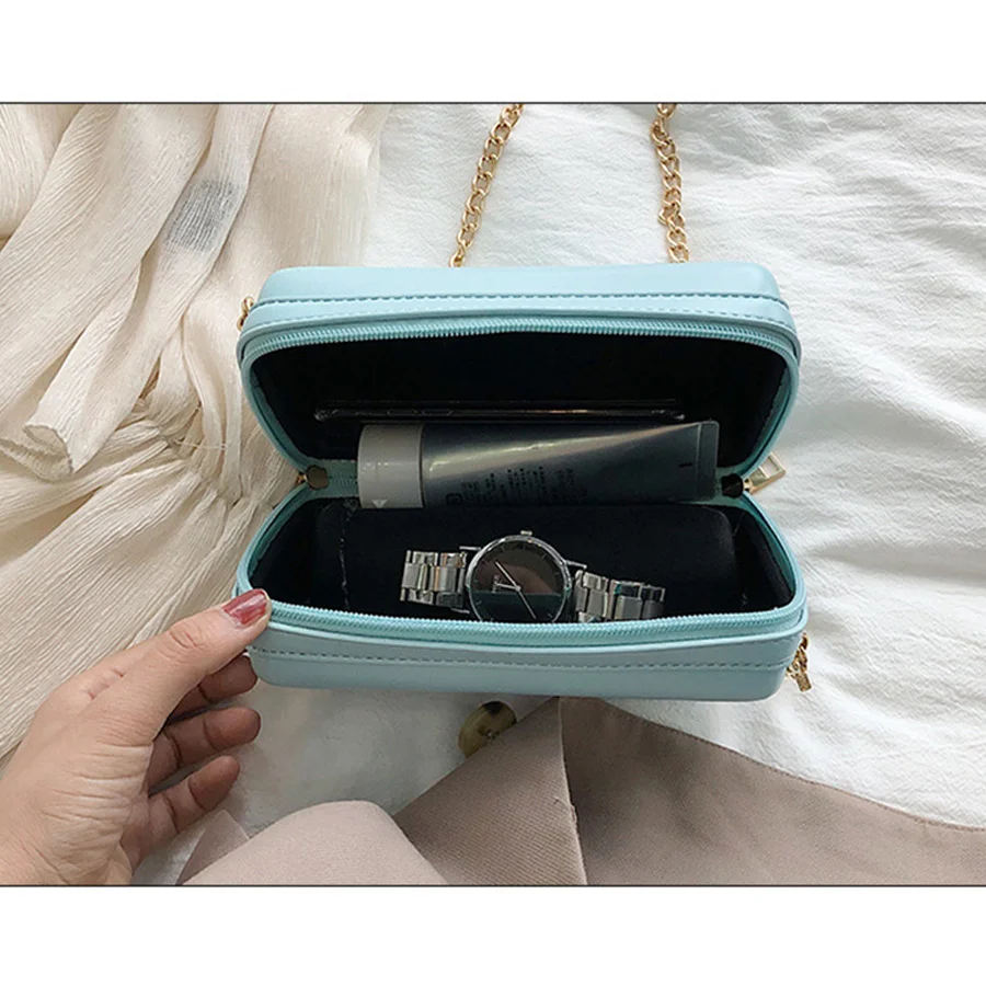 

Kawaii Cartoon Chick Pig Design Transparent Pvc Women's Shoulder Bags Ladies Cute Printed Messenger Crossbody Bags Female Bolsas