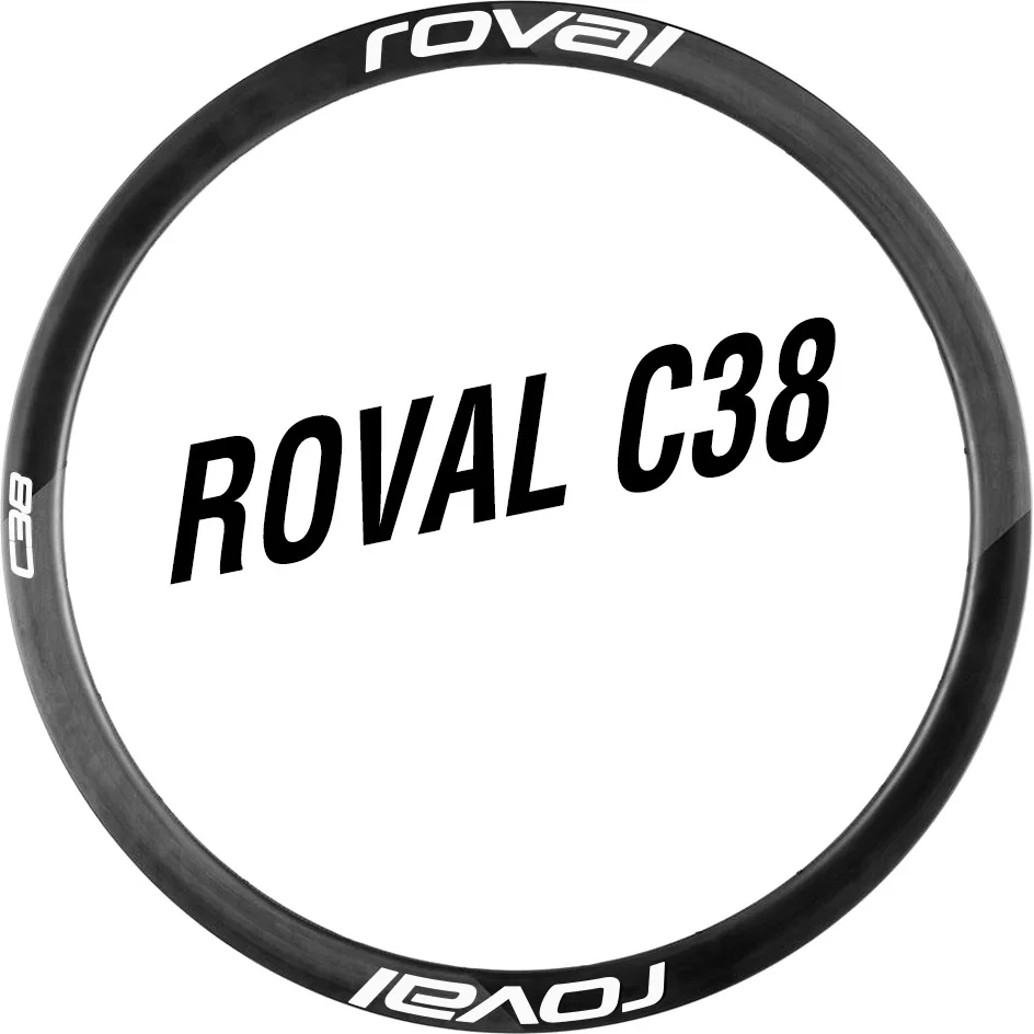Roval C38 дисковый тормоз для колеса Стикеры в течение двух карбоновые колеса, дорожный велосипед гонки Велоспорт Переводные картинки