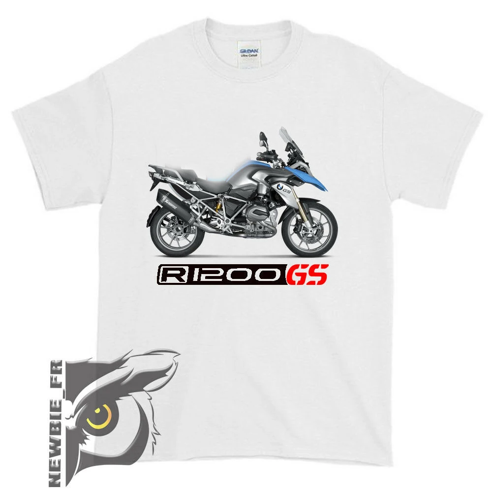 Немецкий Motorrad R1200Gs Приключения мотоциклетная футболка R 1200 Gs Мужские