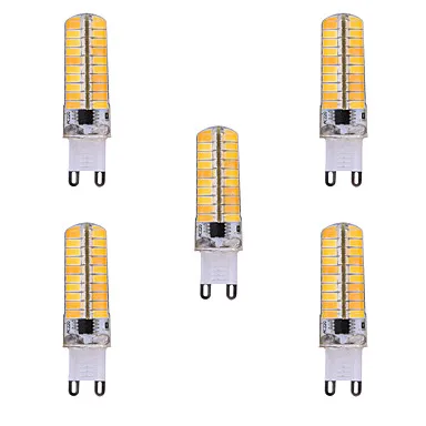 Светодиодный прожектор BEEFORO 5 шт. G4 E14 G9 7 Вт 5730 smd 80 650 лм теплый белый/холодный белый