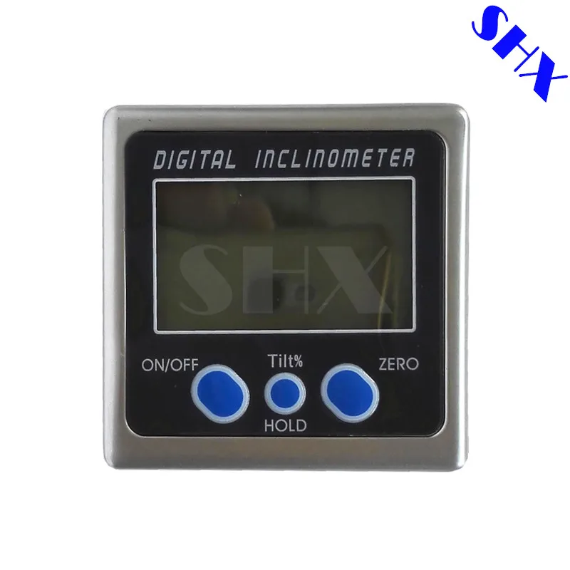 Цифровой угломер и уровень металлический ящик измерительный инструмент