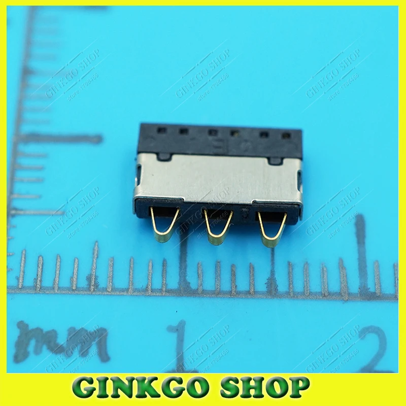 10 шт. держатель аккумулятора на 3 контакта разъем для мобильного телефона