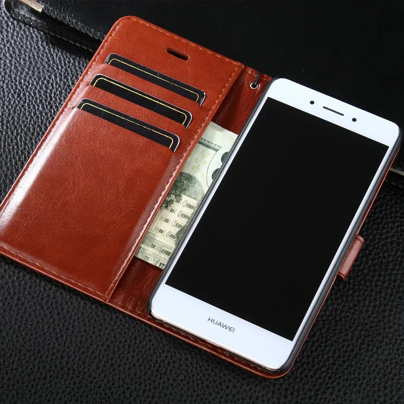 Чехол с откидной крышкой для Huawei Honor 6A чехол смартфона кошельком из кожи и