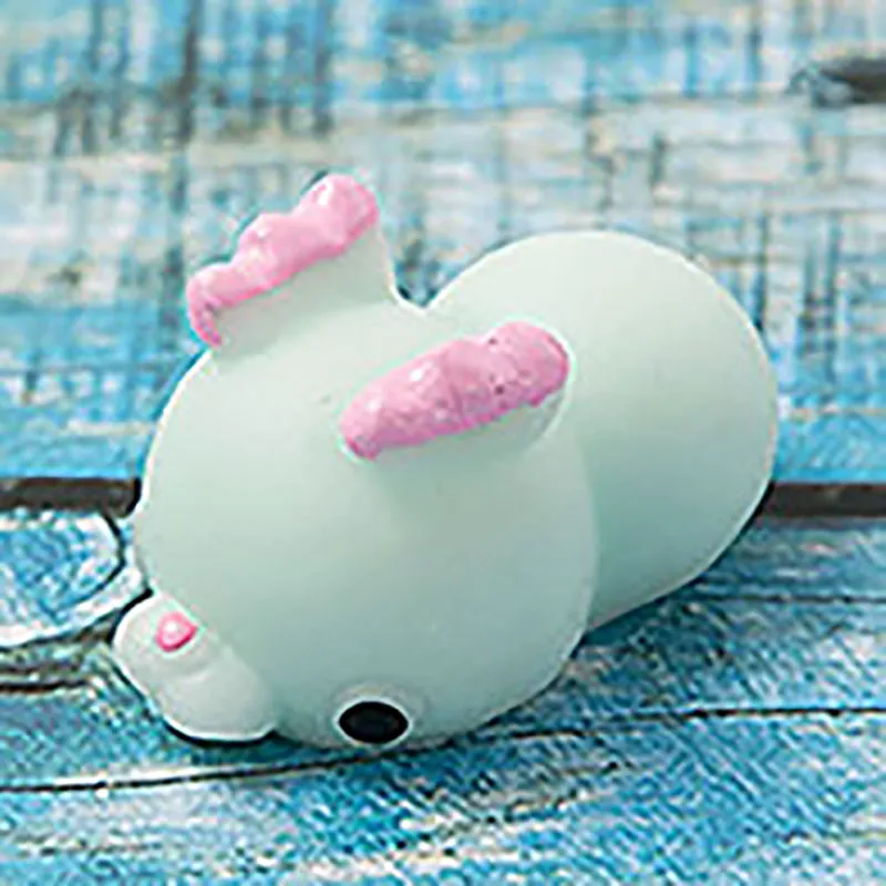 Kawaii креативный подарок крем Ароматические squishydepression мяч Анти Стресс мягкий toySqueeze Игрушки для маленьких детей Рождественский подарок 5*3*2,5 см - Цвет: Green deer