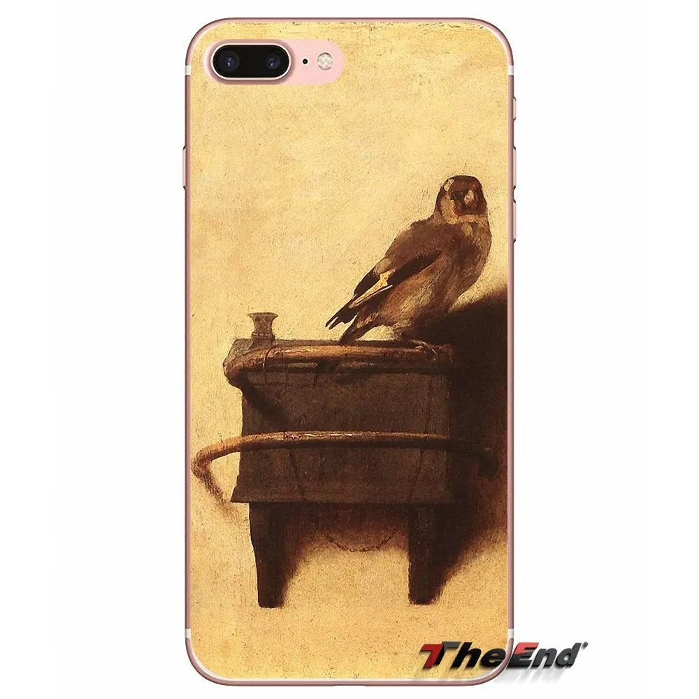 Carel fabritius the goldfinch 1654 чехол для Xiaomi Redmi 4 3 3S Pro Mi3 Mi4 Mi4i Mi4C Mi5 Mi5S Mi Max Note 2 4|case for xiaomi|case xiaomi