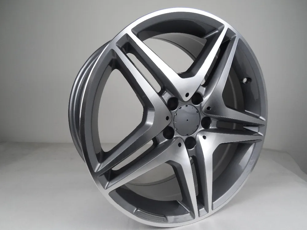 19 &quotGunmetal машина Уход за кожей лица AMG стиле диски для Benz C300 W212 W204 C350 4matic + 45 w828|rims