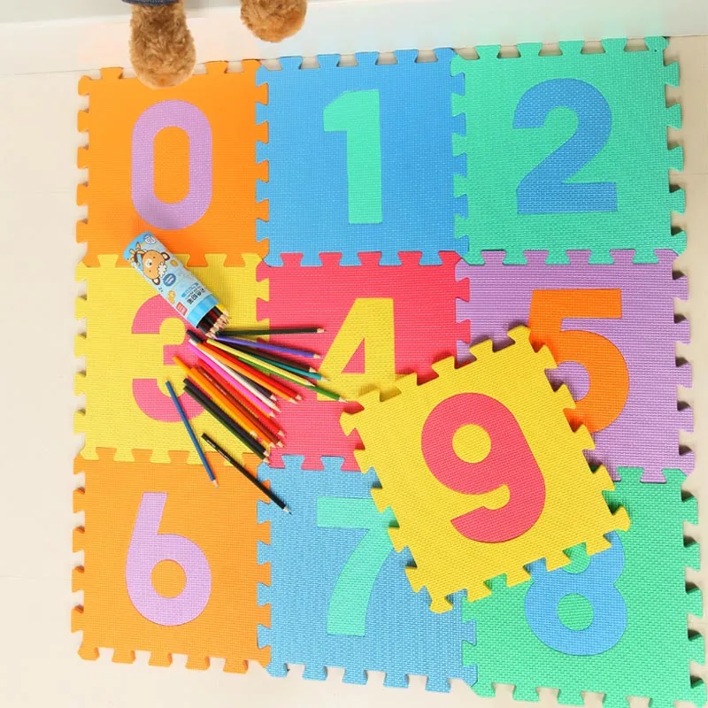 10 шт. детский коврик пазл из вспененного этилвинилацетата|carpet playmat|puzzle play matplay mat |