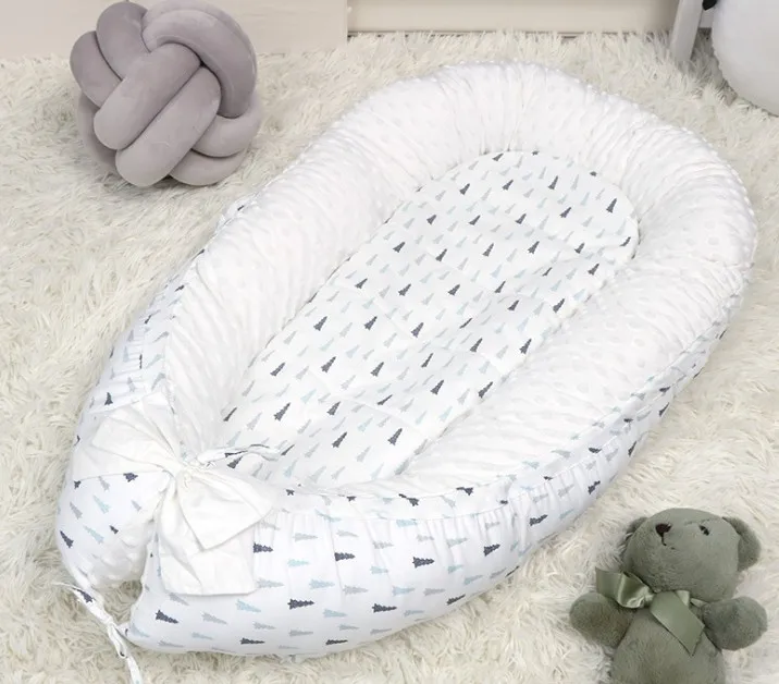 BY1043 as picture Детское гнездо Babynest Sleeper Co Pod для новорожденных, прикроватная кроватка, детская кроватка ручной работы, дорожная кровать, детское гнездо, кроватка, Подушка для сна - Цвет: BY1043 as picture