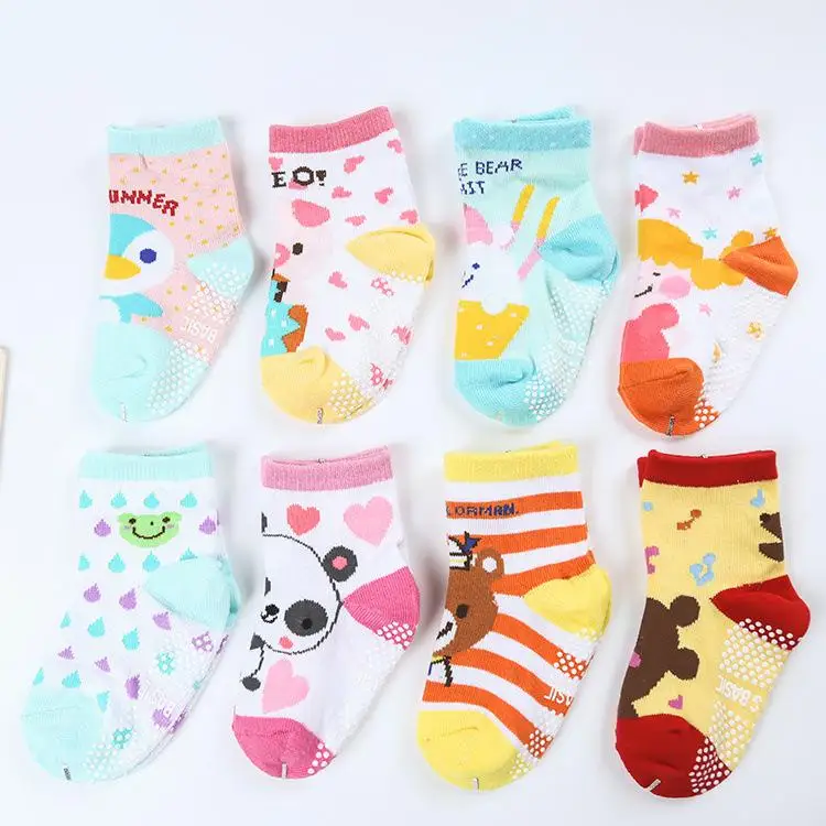 penguin girl sock 12 пар носков для новорожденных девочек Calzini Bimba/Носки для новорожденных Sokken/носки для малышей нескользящие носки с рисунком для малышей, Sokjes Calzini Bimba - Цвет: penguin girl sock