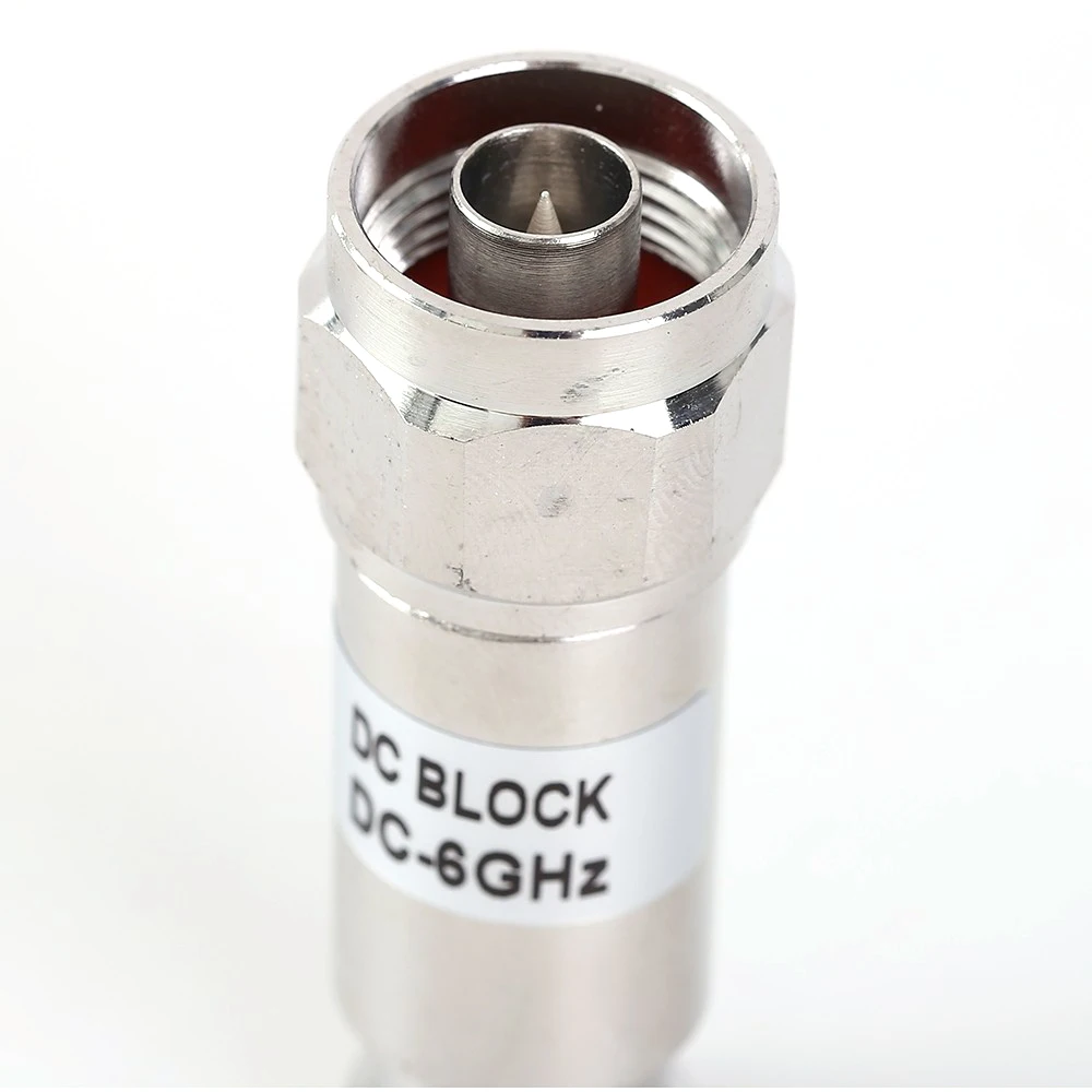 2 Вт Type-N/SMA штекер к гнезду DC-Block DC-6.0GHz 50ohm радиочастотный коаксиальный блок SWR 1