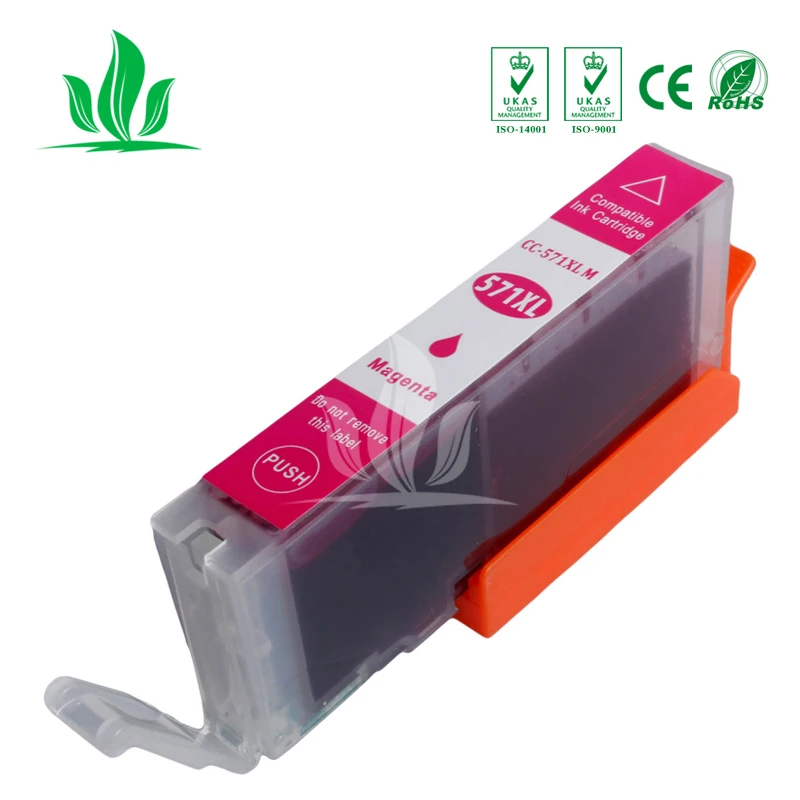 10 шт. 570XL 571XL чернильные картриджи совместимые с canon MG5750 MG5751 MG5752 MG5753 MG6850 MG6851 MG6852 MG6853