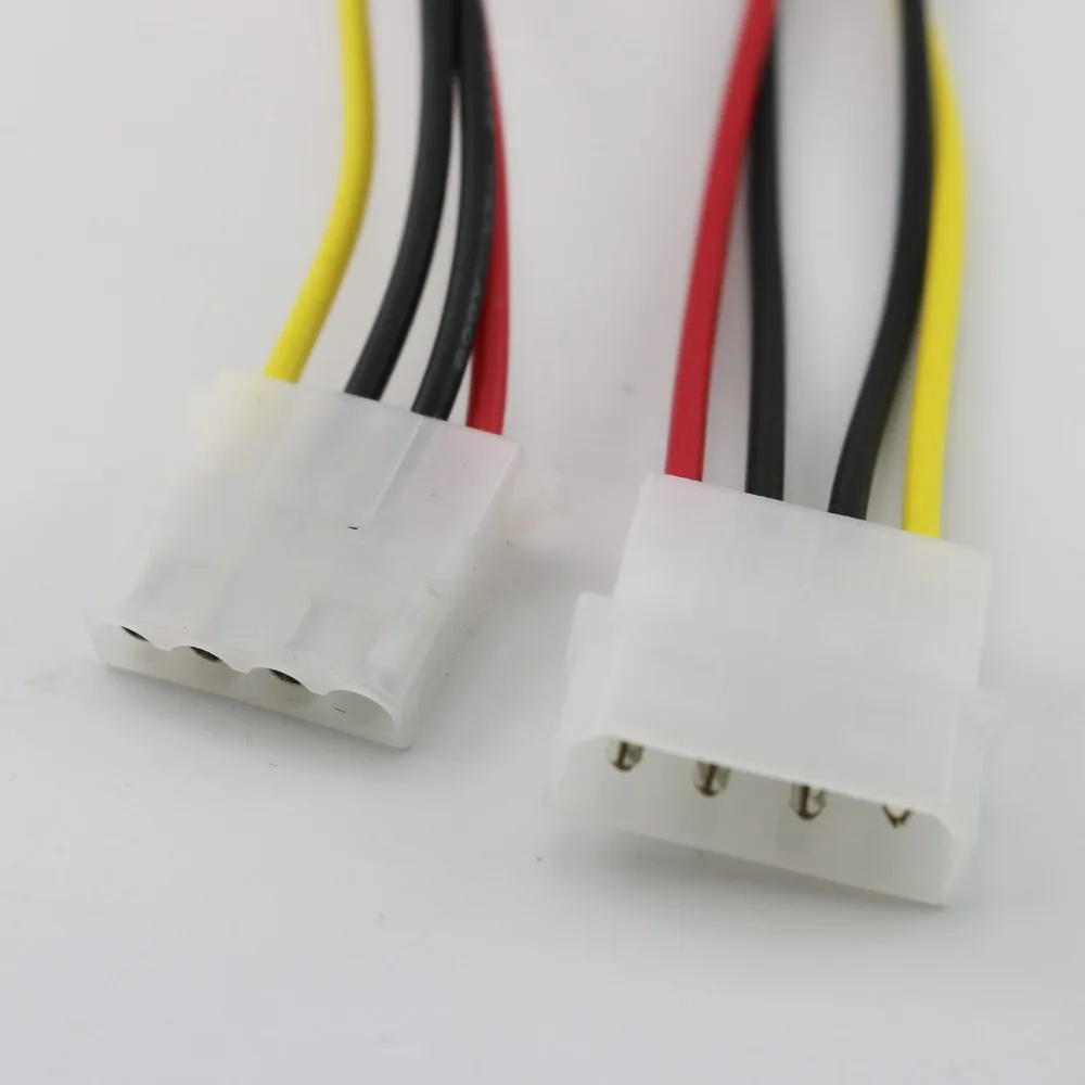 1 шт. 50 см/1 5 фута IDE 4 контактный Molex Male Power к LP4 Female Jack адаптер Удлинительный