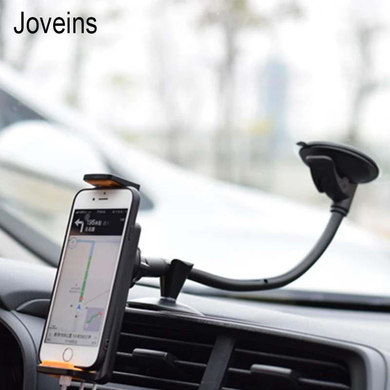 Универсальный автомобильный держатель для телефона jovein на длинной ножке