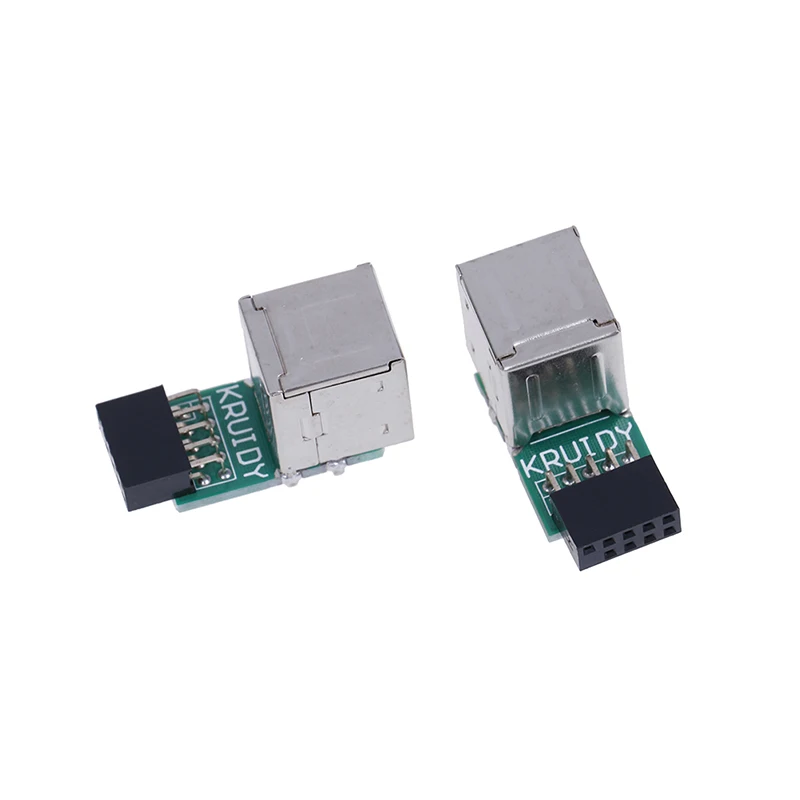 1 шт. Внутренняя Материнская плата 9pin в 2 порта USB 0 A Женский адаптер конвертер