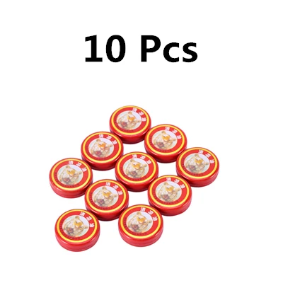 10 Pcs 5 г Китайский красный тигровый Бальзам мышечная боль назад совместное Обезболивание Пластырь от артрита медицинский эфирный масляный пластырь для снятия напряжения крем - Запах: 10 Pcs