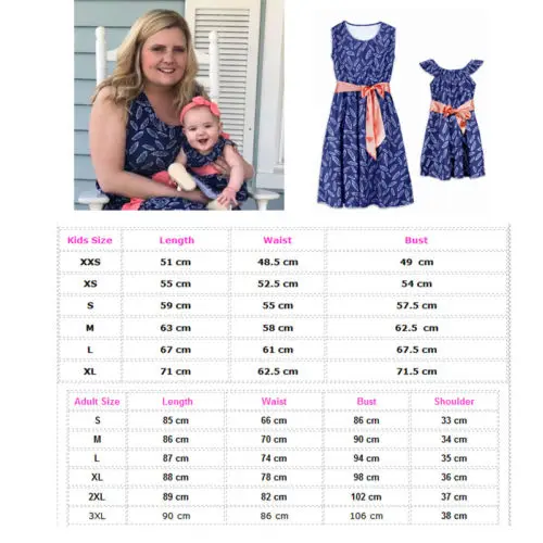 Emmababy Summer Family Matching Floral Clothes Lady Mother Daughter Baby Girls Dress Outfits | Мать и ребенок