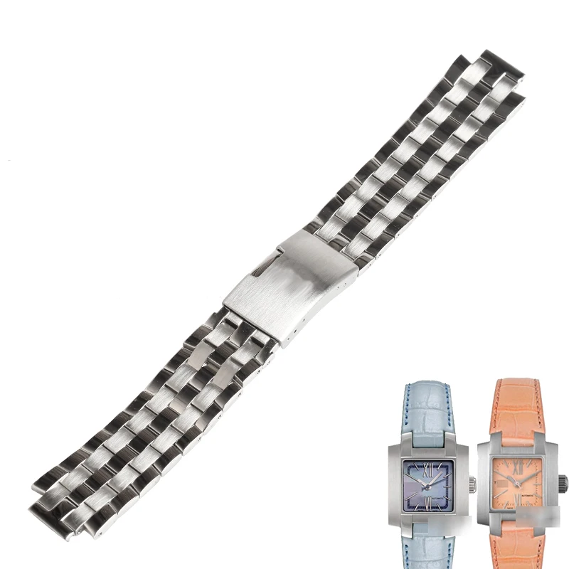 Ремешок WENTULA для часов tissot t60 из нержавеющей стали однотонный мужской ремешок |
