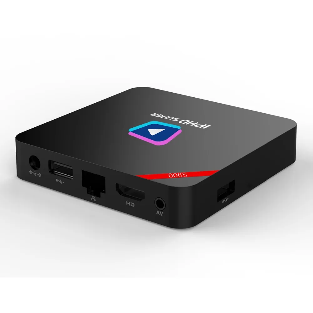 IPHD Super S900 IP tv Box со сталкером 2GB ram Linux Smart подписка для