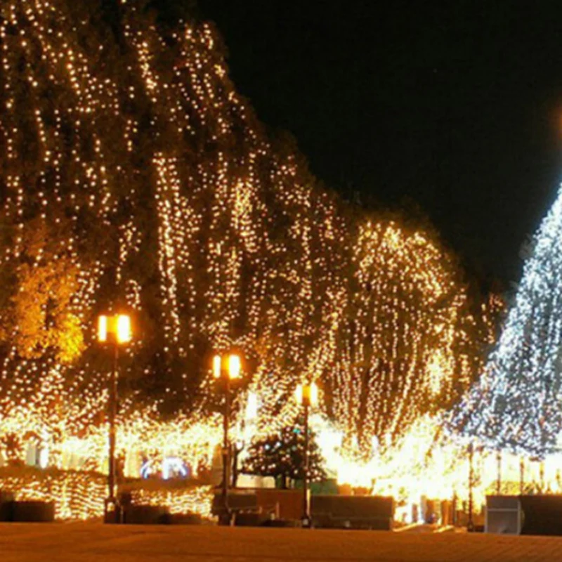 СВЕТОДИОДНЫЕ гирлянды сказочные огни Рождественские наружные Гирлянды Гирлянда