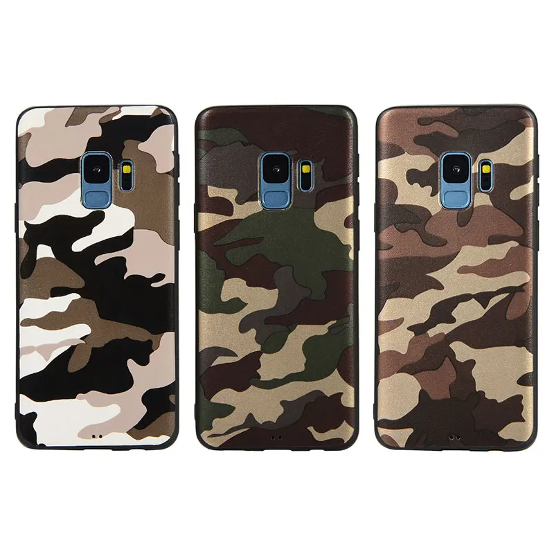 New Camouflage Pattern TPU Phone Cases For Samsung Galaxy S8 S9 Plus S7 Edge S10 Lite NOTE 8 9 Silicone Protective Cover |