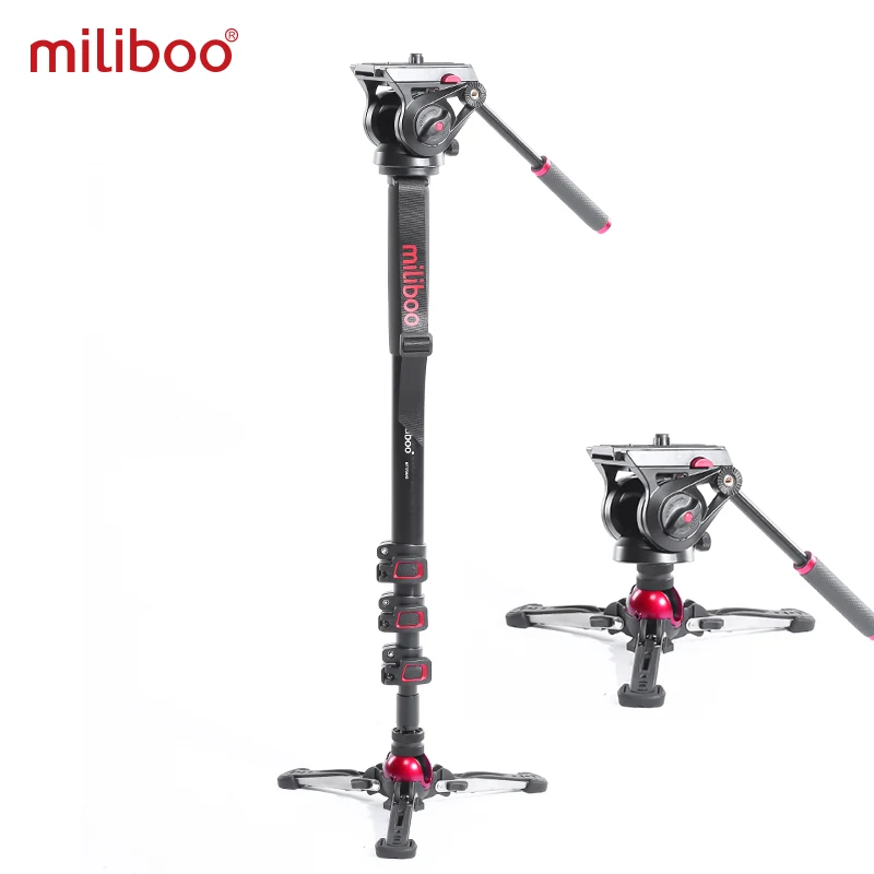 miliboo MTT705Ⅱ Camera Video Monopod with Fluid Drag Head 