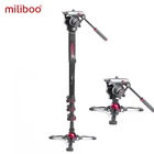 Miliboo MTT705  монопод для видеокамеры с жидкостной насадкой, профессиональная подставка для камеры DSLR, видеокамеры, путешествия 10 кг