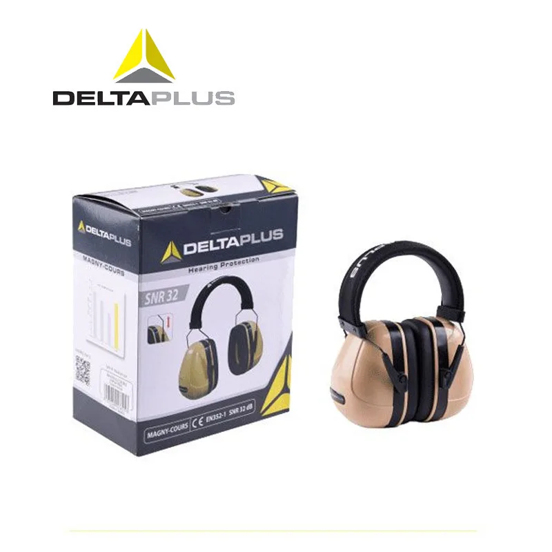 Deltaplus, шумозащитные наушники, Защита слуха, звуконепроницаемые, против шума, ушные муфты, рабочие, для сна, для учебы, Ушные протекторы SNR32dB