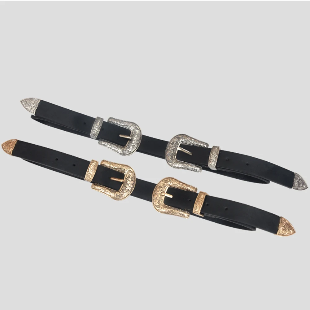 Women Waistband Vintage PU Leather Ethnic Pants Waist Belt Gifts Jeans Fashion Pin Buckle Clothes Accessories Dresses Docoration |