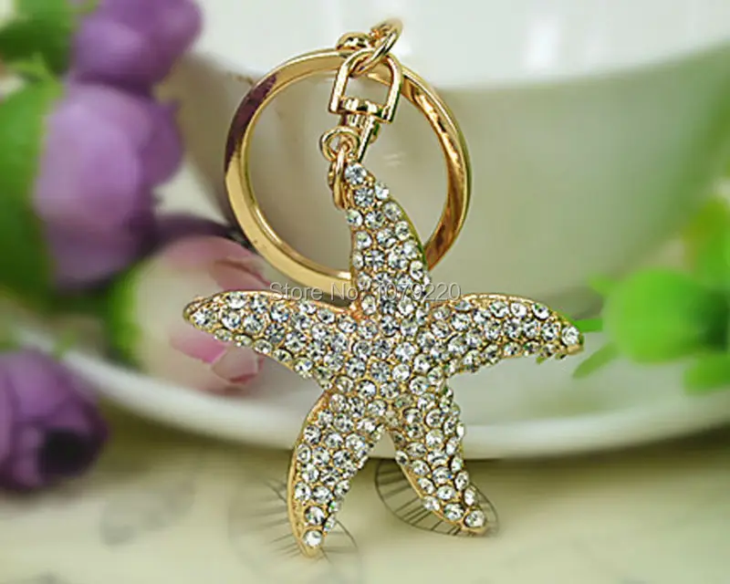 Брелок для ключей в виде звездной морской звезды|gift guitar|chain spraychain pants |