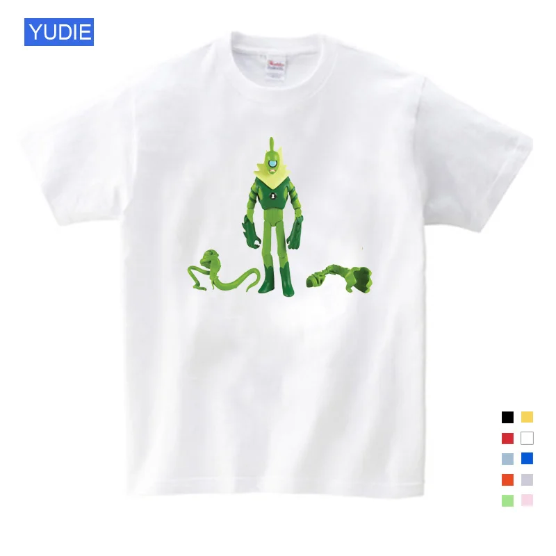 Новинка года; детская футболка Omnitrix Ben 10 футболка для малышей летние топы для малышей; модная новинка для девочек с героями мультфильмов; YUDIE