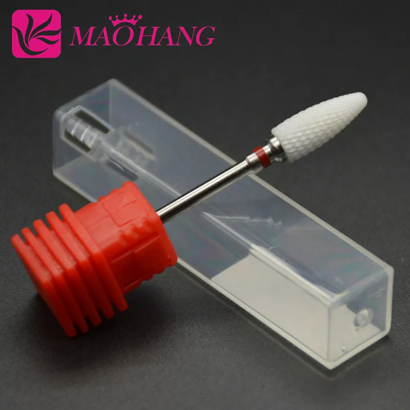 Керамическое и твердосплавное сверло для ногтей MAOHANG Фрезерный резак