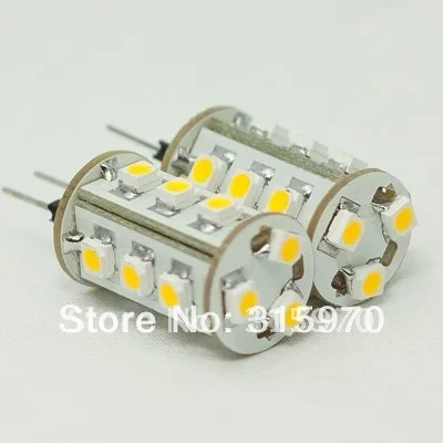 Светодиодная лампа G4 15 светодиодов 3528SMD работает при 12 В переменного тока/12