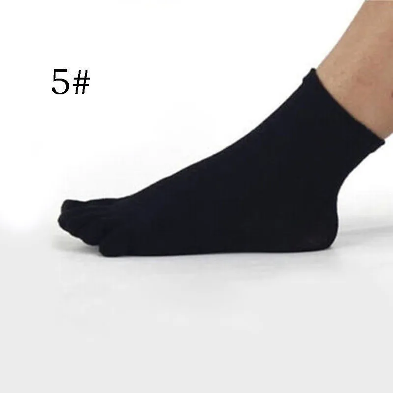 Unisex Stylish Men Women Socks Ideal For Five 5 Finger Toe Solid Clothes 2017 | Женская одежда