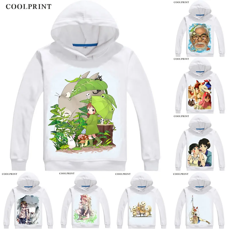 

Princess Mononoke Hoodies Multi-style Hooded Hoodie Miyazaki Hayao Mononoke Hime Emishi prince Ashitaka Cosplay Sweatshirts