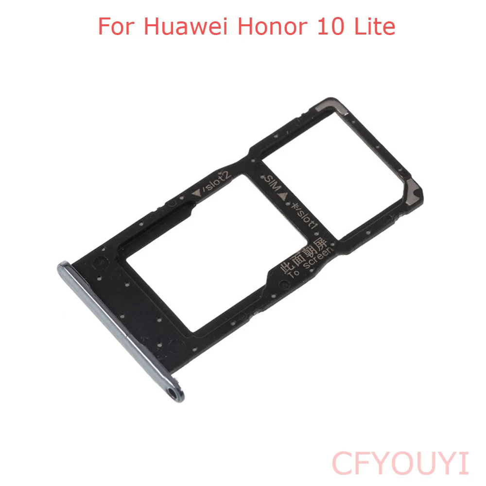 5 шт./лот новинка держатель лотка для sim-карт разъем-адаптер Huawei Honor 10 Lite | Мобильные
