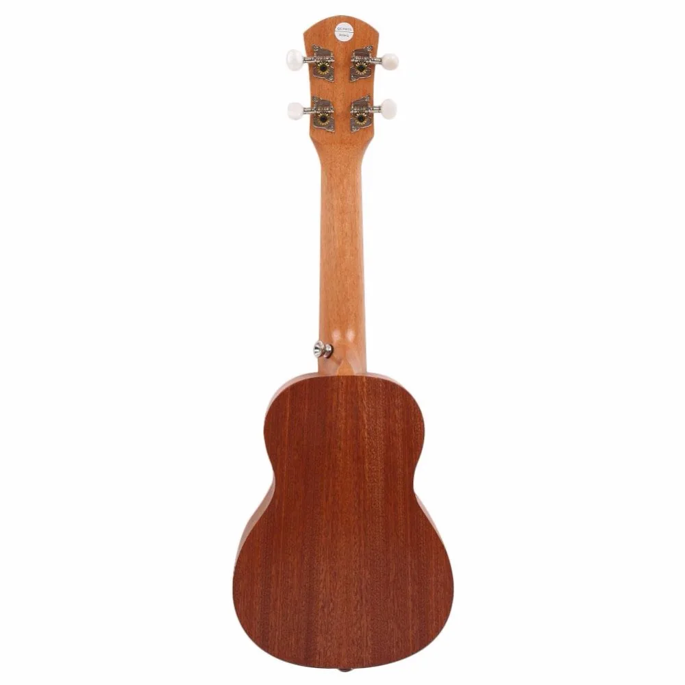 21 дюйм сопрано акустическое электрическое укулеле гитара 4 струны ручной работы