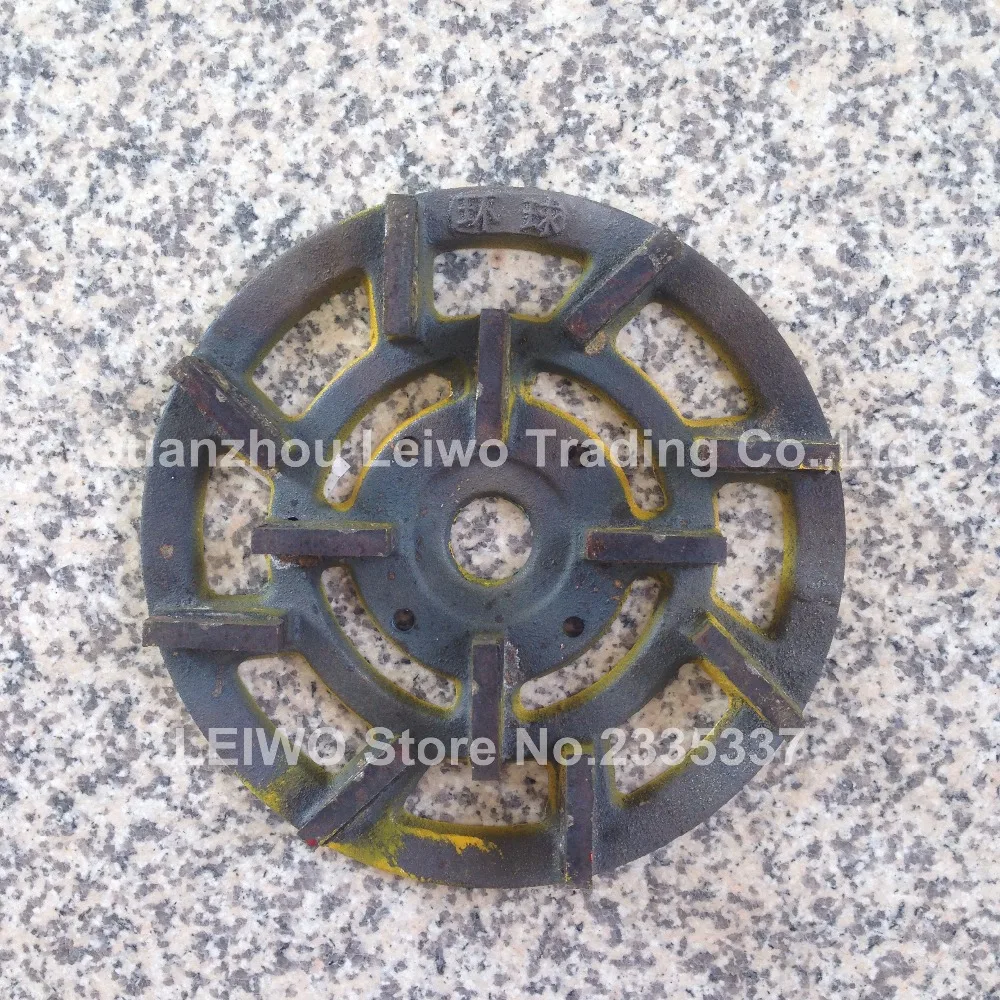 8 ступенчатая гранитная полировальная система шлифовальный диск с металлической