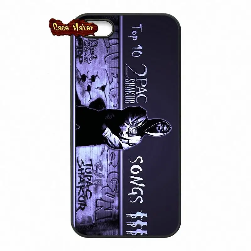 Rap певица 2Pac Тупак Амару Шакур Caes Обложка для iPhone X 4 4S 5 5C SE 6 S 7 8 плюс Galaxy J5 J3 A5 A3 2016 S5