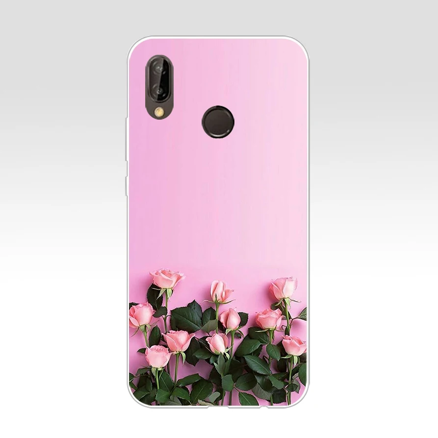 Мягкий Резиновый ТПУ силиконовый чехол для Huawei P20 Lite 5 84 дюйма | Мобильные телефоны