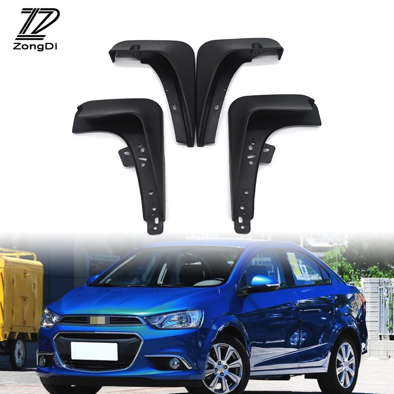 ZD автомобильные передние и задние брызговики для Chevrolet Aveo Sonic TM Barina Хэтчбек 2012 2013