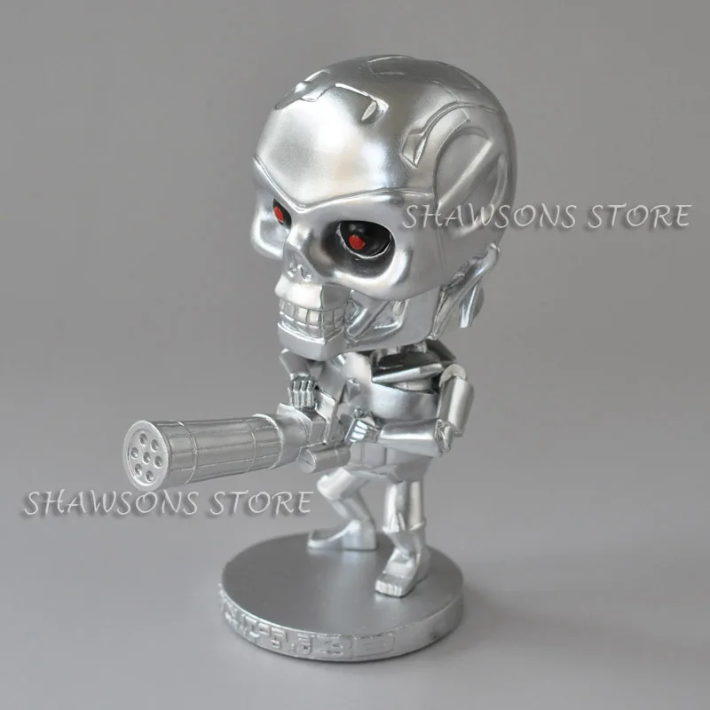 Терминатор игрушки " Bobblehead Nodder фигурка качающаяся голова Скелет кукла украшение автомобиля