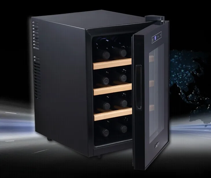 Роскошный темно красный шкаф humidors домашнее хранение и организация хозяйство