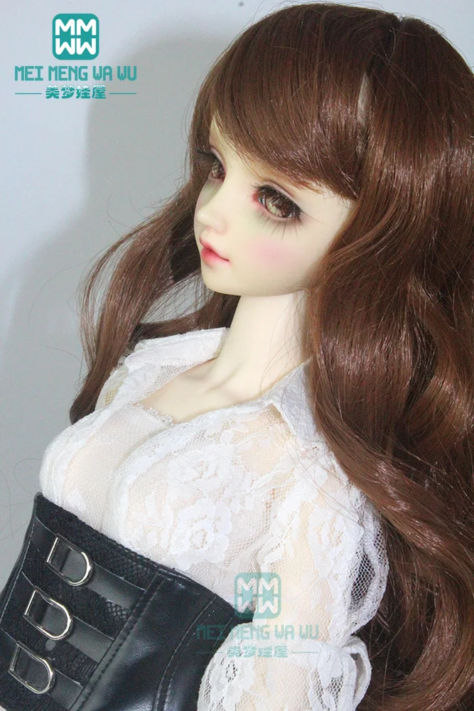 Коричневый готовый продукт волосы для кукол подходит 1/3 1/4 1/6 BJD/SD парики для кукол вещи для кукол