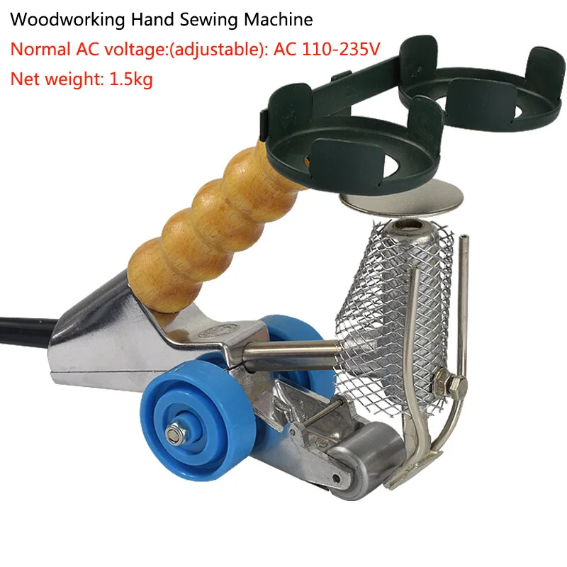 Hand Woodworking Sewing Machine Splicer Veneer Stitching Line Tool Paste Parquet